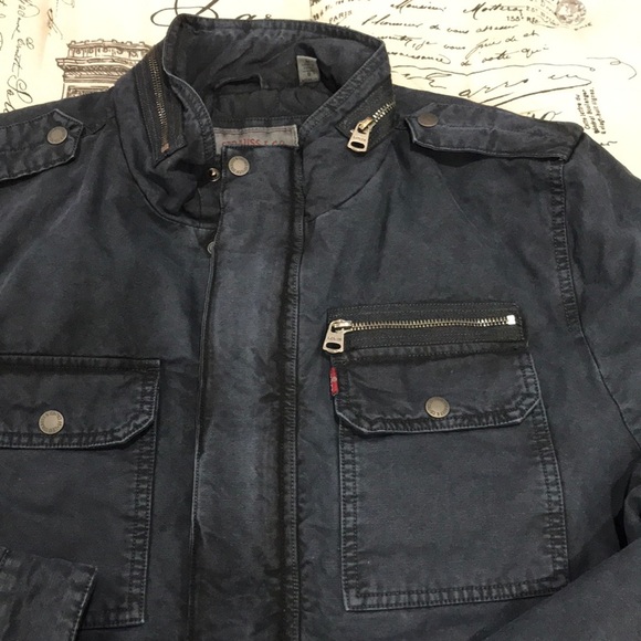 🎁 Levi's Canvas Military Jacket - Picture 6 of 9